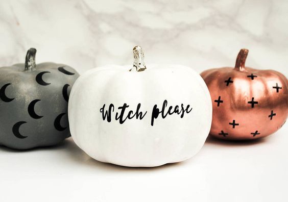 Chic Halloween Pumpkins Chic Halloween Pumpkins